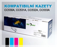 Kompatibilní (neoriginální) cartridge 530A, 531A, 532A, 533A, pro barevné laserové tiskárny HP Color LaserJet