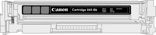 Cartridge Canon 045Bk - černá
